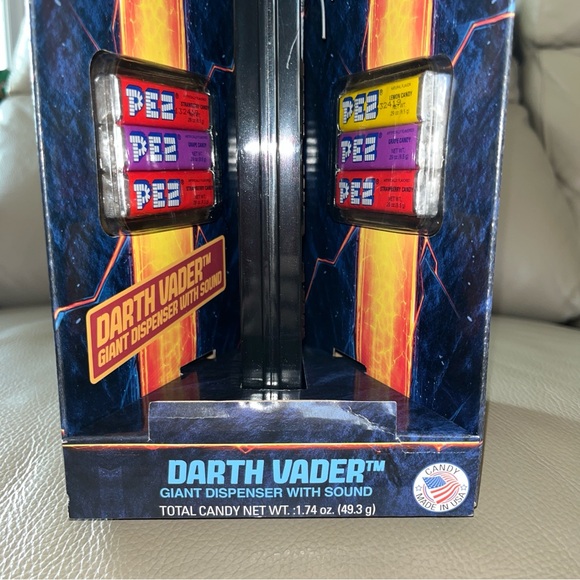 2014 GIANT 12” PEZ DARTH VADER STAR WARS WITH SOUND Candy Roll Dispenser #001803 - Picture 5 of 16